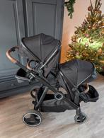 Baninni Duo Kinderwagen - Tweeling/Duo, Kinderen en Baby's, Buggy's, Ophalen, Gebruikt, Regenhoes