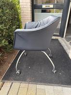 8 Tulip stoelen van Gerard van den Berg, Huis en Inrichting, Gebruikt, Zwart, Ophalen of Verzenden, Metaal