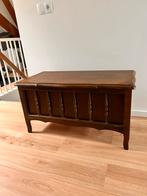 Antieke Houten Kist met Spijlen Decoratie Kist, Antiek en Kunst, Antiek | Meubels | Kasten, Ophalen of Verzenden