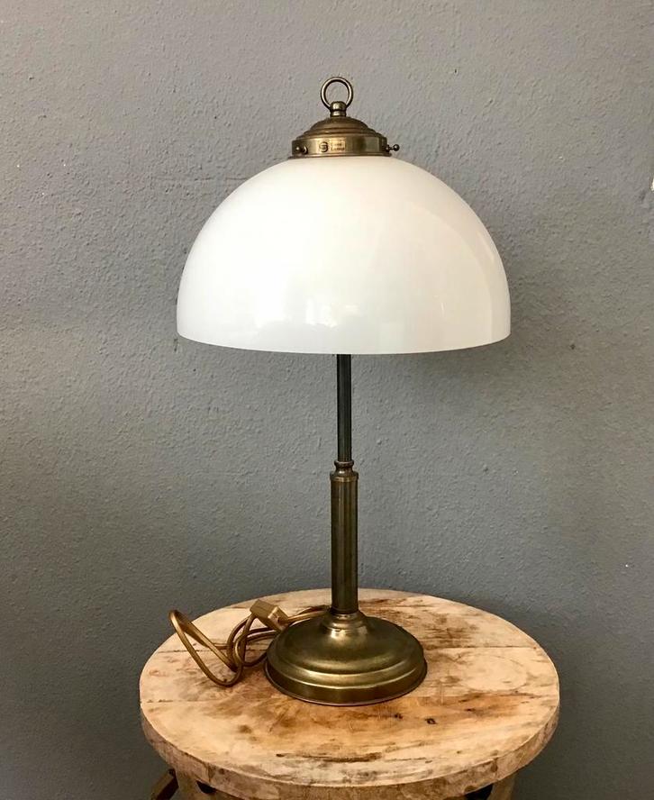 Vintage Mushroom lamp v Lumi Art Deco Design lumi lamp, Huis en Inrichting, Lampen | Tafellampen, Zo goed als nieuw, Minder dan 50 cm