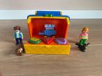 123 Playmobil marktkraam, Kinderen en Baby's, Speelgoed | Playmobil, Ophalen of Verzenden, Zo goed als nieuw, Complete set