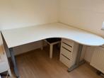 Ikea bureau Galant, Ophalen, In hoogte verstelbaar, Gebruikt, Bureau