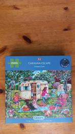 Puzzel van Gibsons van 250xl stuks Caravan Escape, Ophalen of Verzenden, Minder dan 500 stukjes, Nieuw, Legpuzzel