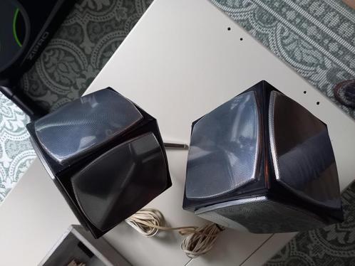 Vintage Cube Speakers Grundig Audiorama 700, Audio, Tv en Foto, Luidsprekers, Gebruikt, Overige typen, Minder dan 60 watt, Overige merken