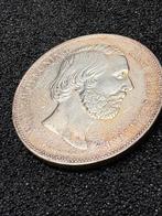 Prachtige rijksdaalder 1874, Postzegels en Munten, Munten | Nederland, Verzenden, Koning Willem III, 2½ gulden