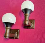 2 Art Deco bakelieten wand lampjes, lampen, bakeliet lamp, Antiek en Kunst, Ophalen of Verzenden