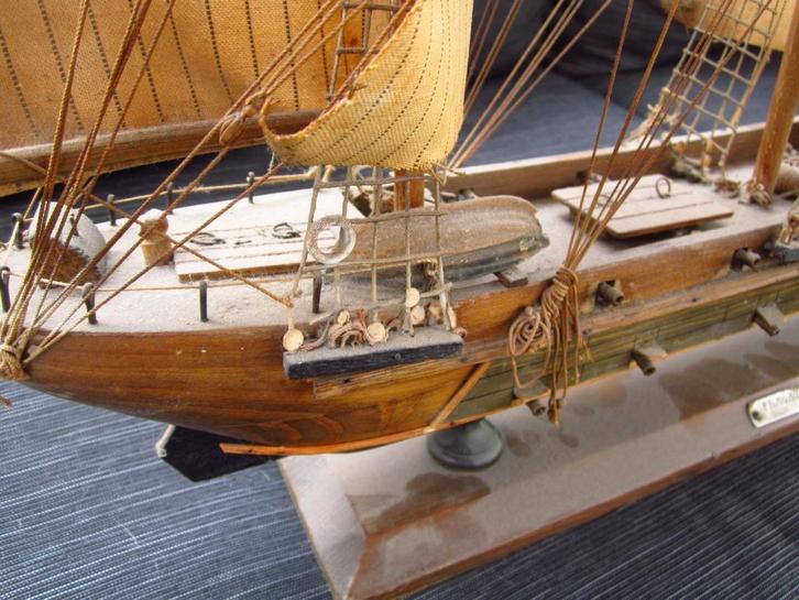 ZEIL SCHEPEN OUD VAN HOUT CLASSIC, Hobby en Vrije tijd, Modelbouw | Boten en Schepen, Ophalen of Verzenden