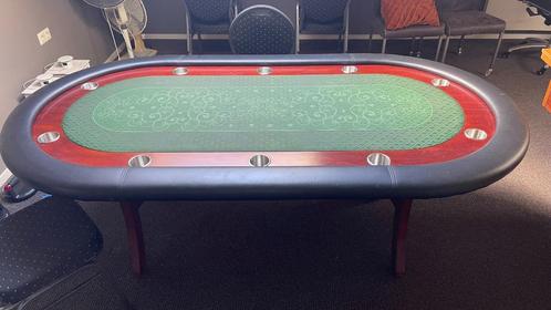 pokertafel, Hobby en Vrije tijd, Gezelschapsspellen | Kaartspellen, Zo goed als nieuw, Ophalen