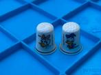 Vingerhoedjes Donald Duck en Katrien, Ophalen of Verzenden