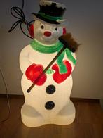 75 cm hard plastic sneeuw pop met licht, Ophalen, Zo goed als nieuw