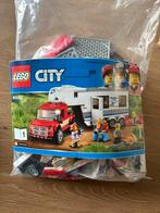 60182 lego city pick-up & caravan, Ophalen of Verzenden, Zo goed als nieuw, Complete set, Lego