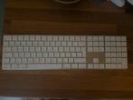 Apple Magic Keyboard met numeriek - Zo goed als nieuw, Multimediatoetsen, Ophalen of Verzenden, Zo goed als nieuw, Draadloos