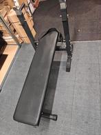 Bankdrukbank Gorilla Sports met Dip Hendels - Opklapbaar, Ophalen, Gebruikt, Rug, Fitnessbank