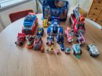 Pawpatrol set met kleine auto's en grote auto's, Ophalen of Verzenden, Gebruikt