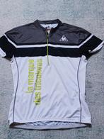 Le coq sportief fietsshirt wit-grijs-groen maat XL, Fietsen en Brommers, XL, Gebruikt, Ophalen of Verzenden