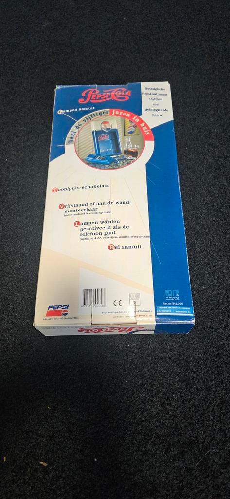 Pepsi Cola Telefoon - Nostalgisch verzamelobject, Telecommunicatie, Vaste telefoons | Niet Draadloos, Gebruikt, Met draaischijf