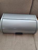 Brabantia Broodtrommel - Zilver, Verzenden, Gebruikt
