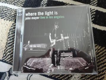 CD John Mayer – Where The Light Is : John Mayer Live In Los  beschikbaar voor biedingen