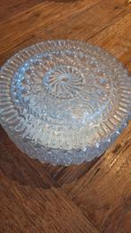 Vintage Plafonnière, Ophalen of Verzenden, Gebruikt, Glas, Retro