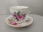 Kop en schotel Duchess Bone China, Ophalen of Verzenden, Zo goed als nieuw, Porselein, Kop en/of schotel