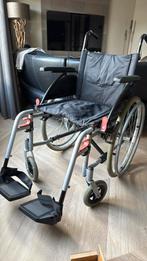 Superfijne Rolstoel inklapbaar lichtgewicht, Diversen, Rolstoelen, Ophalen of Verzenden, Inklapbaar, Gebruikt, Duwrolstoel
