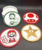 Super Mario onderzetters 4 stuks, Huis en Inrichting, Ophalen of Verzenden