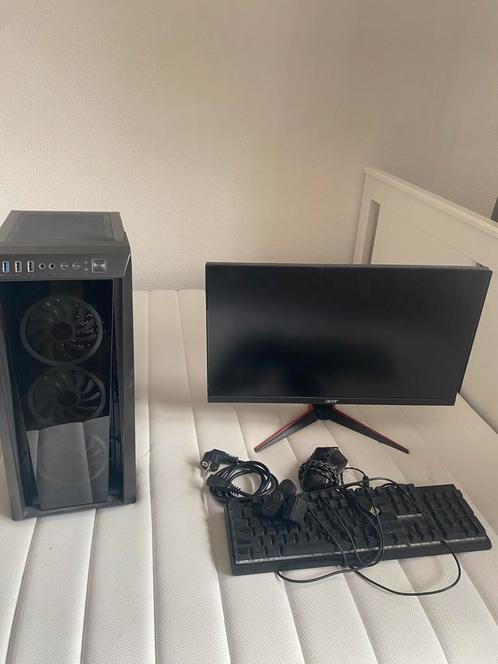 Complete Gaming/Thuiswerk PC Set  Klaar voor gebruik!, Computers en Software, Desktop Pc's, Zo goed als nieuw, Gaming, Ophalen of Verzenden
