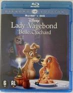 Lady en de Vagebond Blu-ray + DVD, Cd's en Dvd's, Blu-ray, Ophalen of Verzenden, Zo goed als nieuw, Avontuur