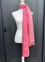 Nieuw! Escala grote zijden zacht roze sjaal / pareo, Ophalen of Verzenden, Zo goed als nieuw, Maat 46/48 (XL) of groter, Sjaal