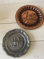 Bord hert, Antiek en Kunst, Ophalen of Verzenden