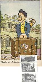 Valkenburg,  Groeten uit Valkenburg  Leporello 10 plaatjes, Verzamelen, Ansichtkaarten | Nederland, Verzenden, 1920 tot 1940, Ongelopen