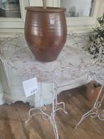 Zeer oude Franse gres pot foto 1 t/m 3, Antiek en Kunst, Ophalen of Verzenden