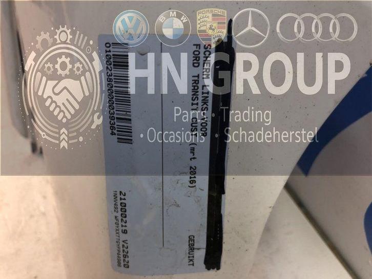 ford transit costum scherm linksvoor (2016), Auto-onderdelen, Carrosserie en Plaatwerk, Spatbord, Gebruikt, Ophalen of Verzenden