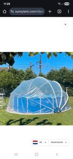 Intex zwembad incl toebehoren, Rond, 300 cm of meer, Zo goed als nieuw, 400 cm of meer