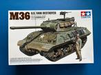 Tamiya M36 Tank Destroyer 1/35, Hobby en Vrije tijd, Modelbouw | Auto's en Voertuigen, Tank, Italeri, 1:32 tot 1:50, Nieuw