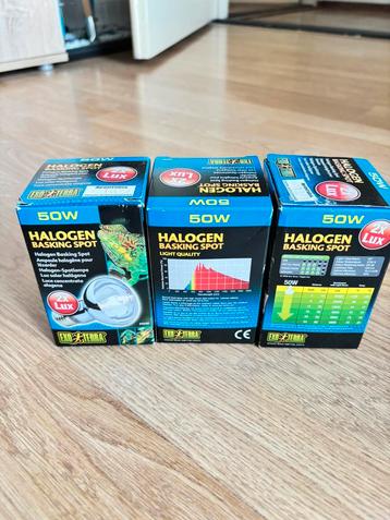 3 x Nieuwe halogeen daglicht 50 watt beschikbaar voor biedingen