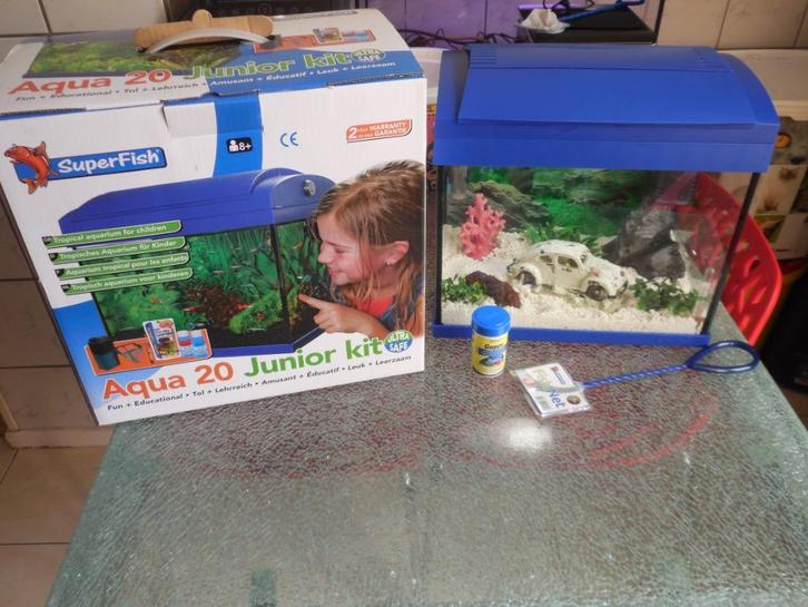 superfish aqua 20 Tropical junior Kit aquarium compleet, Dieren en Toebehoren, Vissen | Aquaria en Toebehoren, Zo goed als nieuw