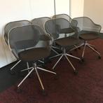 12 IZGS B&B Italia Iuata iuta design bureaustoel stof bruin, Huis en Inrichting, Ophalen, Bruin, Zo goed als nieuw, Nvt