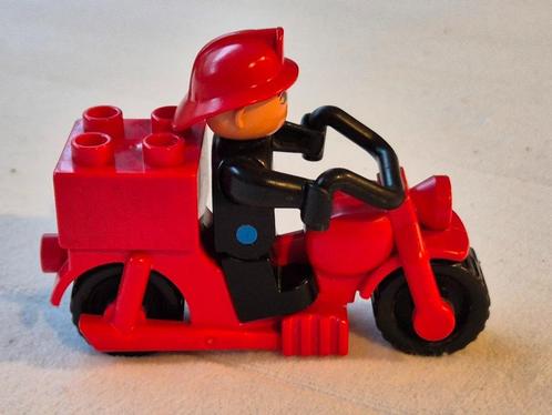 Lego Duplo - Brandweerman op motor, Kinderen en Baby's, Speelgoed | Duplo en Lego, Zo goed als nieuw, Duplo, Ophalen of Verzenden
