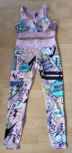 Stronger sportset legging en top in maat M, Maat 38/40 (M), Ophalen of Verzenden, Roze, Deblon Nike Adidas