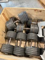 €1/kg 60-58-56kg dumbells spotprijs halters, Sport en Fitness, Fitnessmaterialen, Ophalen of Verzenden, Gebruikt, Dumbbell