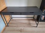 Bureau IKEA Alex donkergrijs met lades, Huis en Inrichting, Bureaus, Ophalen, Gebruikt, Bureau
