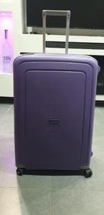 Samsonite S'Cure Spinner 75cm - Lila Paars zeer opvallend, Ophalen, Hard kunststof, 45 tot 55 cm, Zo goed als nieuw