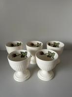 5 eierdopjes Wedgwood, Overige typen, Ophalen of Verzenden, Zo goed als nieuw, Wedgwood