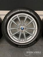 17'' originele BMW 5 serie G30 / G31 velgen + winterbanden, 17 inch, Banden en Velgen, Gebruikt, Personenwagen