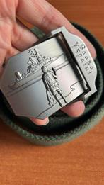 Unieke Militaire Riem – “Slava Ukraini” Gesp, P4u, Ophalen of Verzenden, Zo goed als nieuw, Info