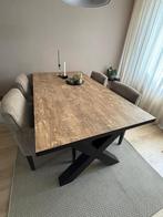 Eettafel mango 184x100cm, Huis en Inrichting, Tafels | Eettafels, Ophalen, Zo goed als nieuw, Vijf personen of meer, Rechthoekig