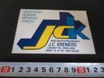 sticker Lieshout J.C. Kremers rioolontstoppingsbedrijf, Ophalen, Zo goed als nieuw