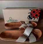 YOKONO SLIPPERS MET GOUDEN BANDEN MAAT 39 BIO SANDALEN, Kleding | Dames, Schoenen, Slippers, Nieuw, Ophalen of Verzenden, Yokono