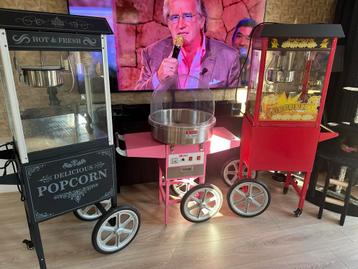 Popcorn & Suikerspin Machines te koop beschikbaar voor biedingen